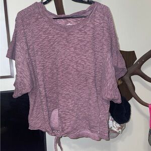 Pilcro Mauve Short Sleeve Tee